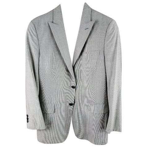 prada linen jacket|Prada jacket outlet.